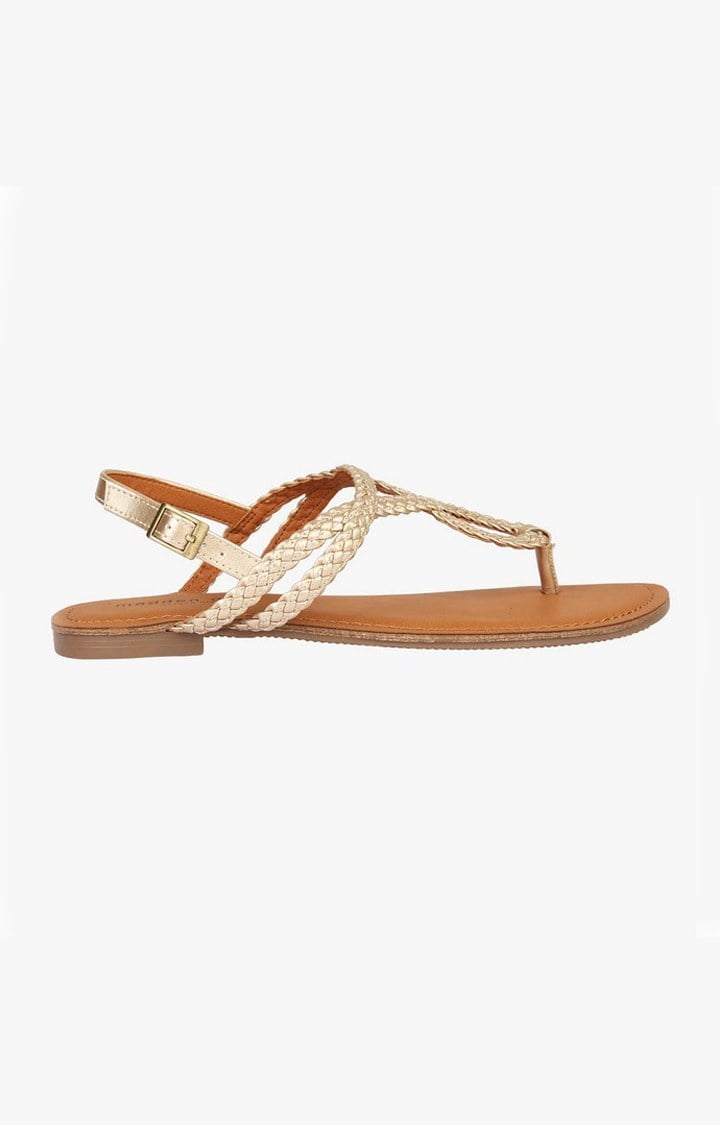 Nia Gold Flats