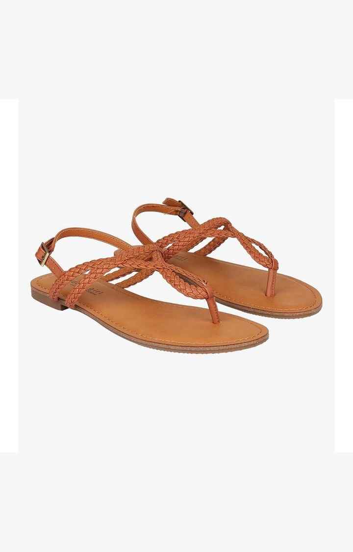 Nia Brown Flats