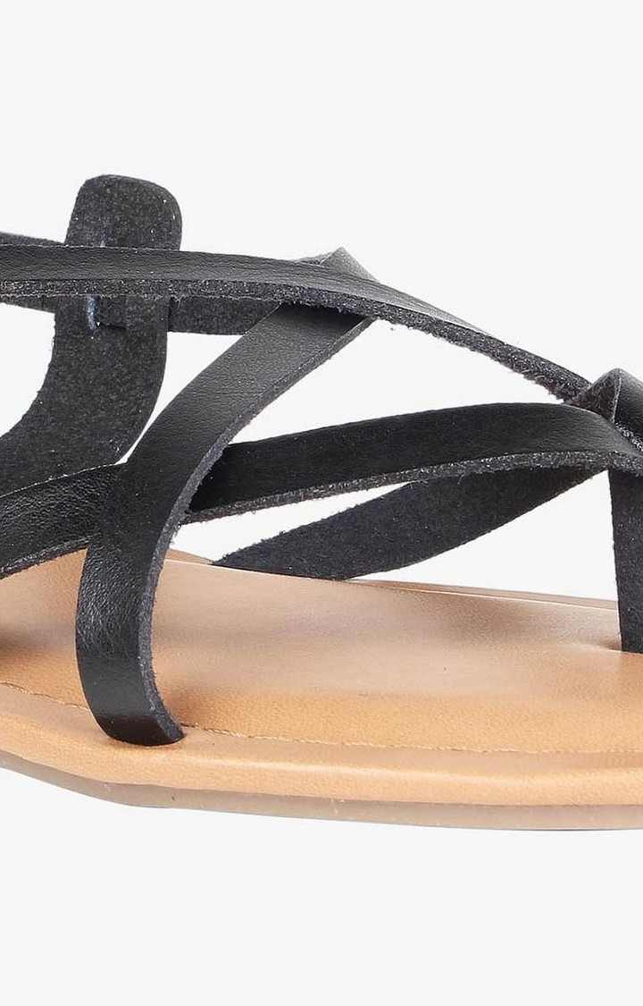 Noraa Black Flats