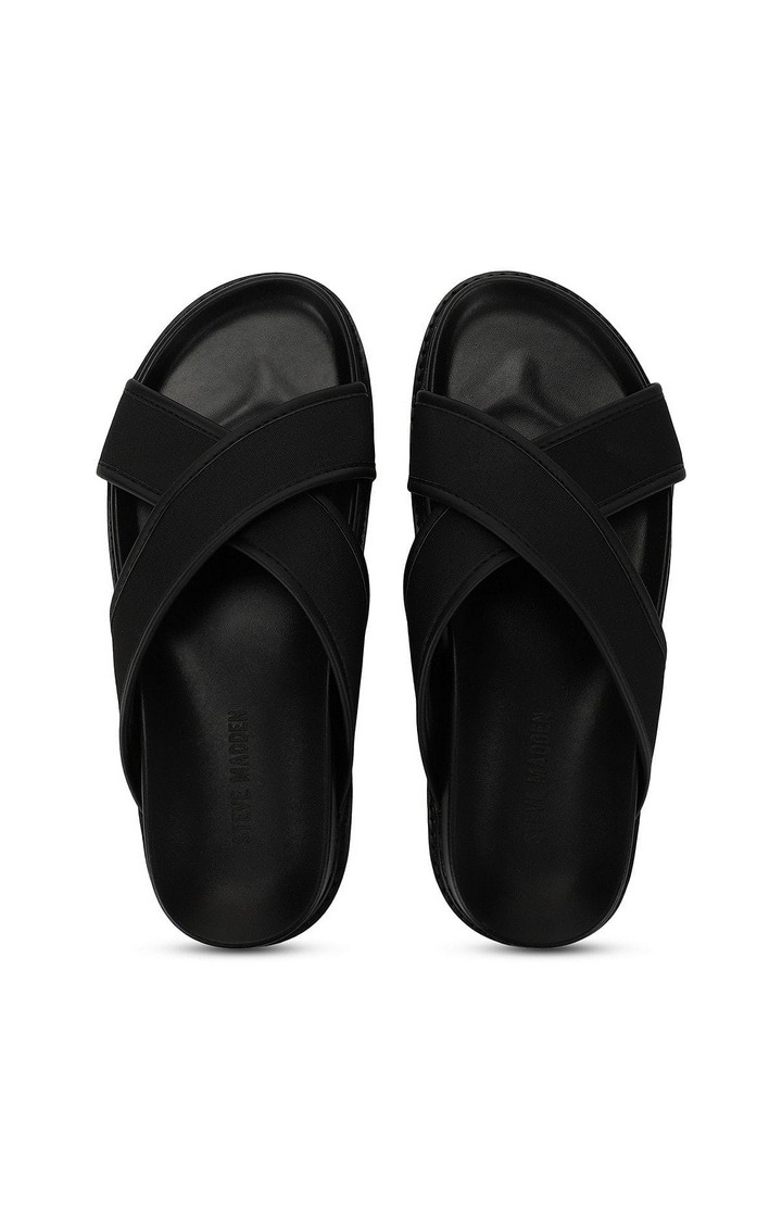 P-Jax Black Sandals & Flip Flops