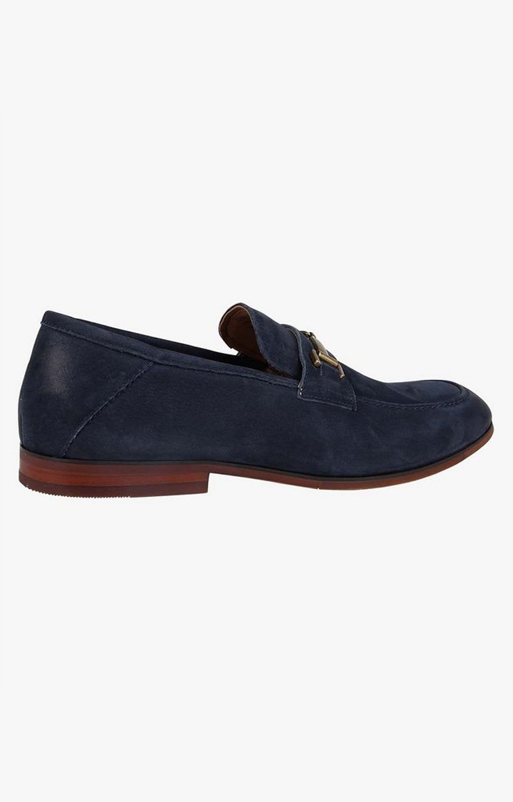 Ezri Blue Driver Loafers