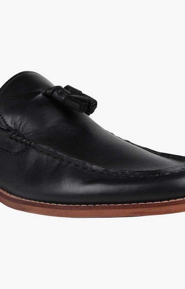 Basinn Black Driver Loafers