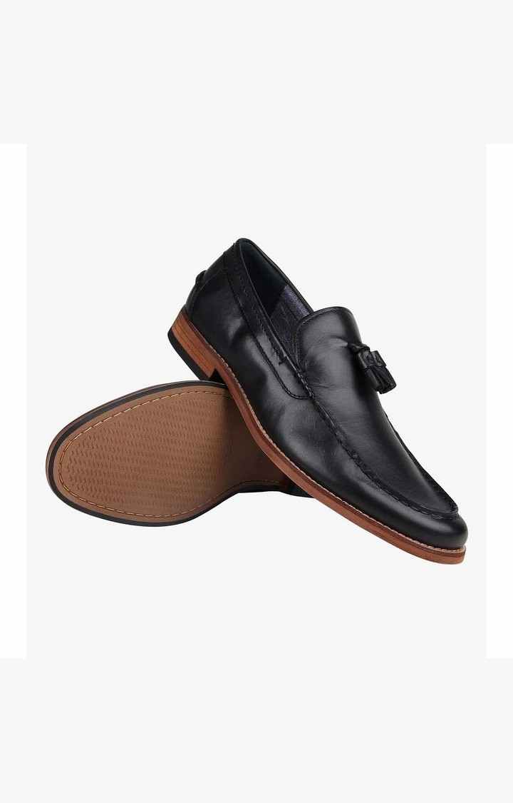 Basinn Black Driver Loafers