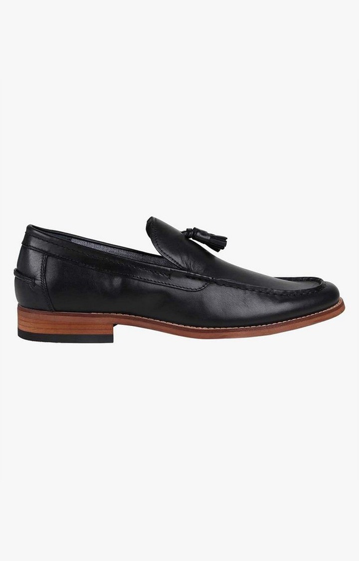 Basinn Black Driver Loafers