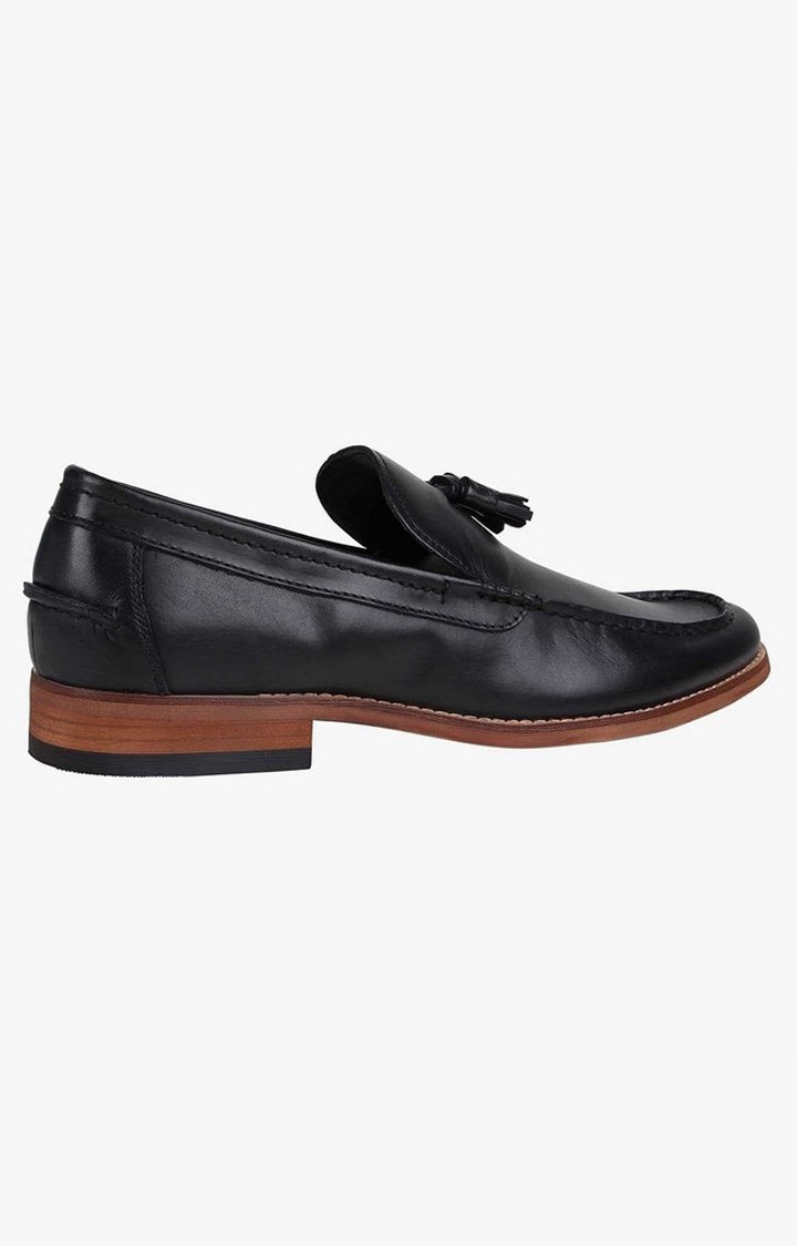 Basinn Black Driver Loafers