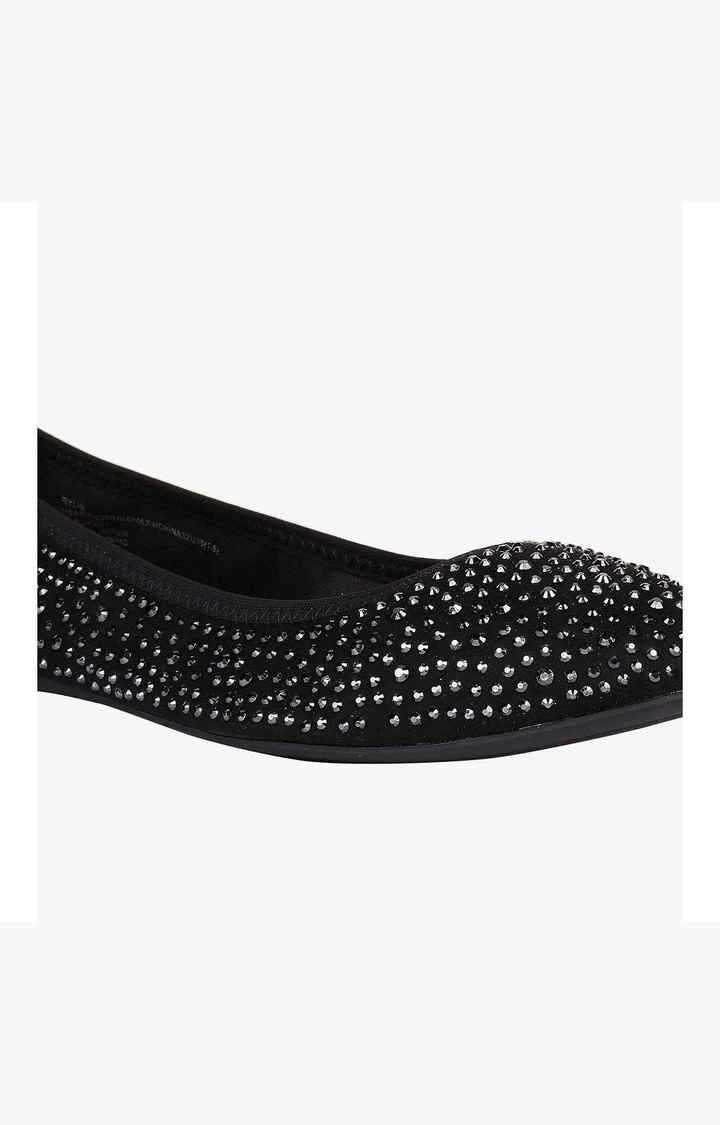 Rylie Black Closed Flats & Ballerinas