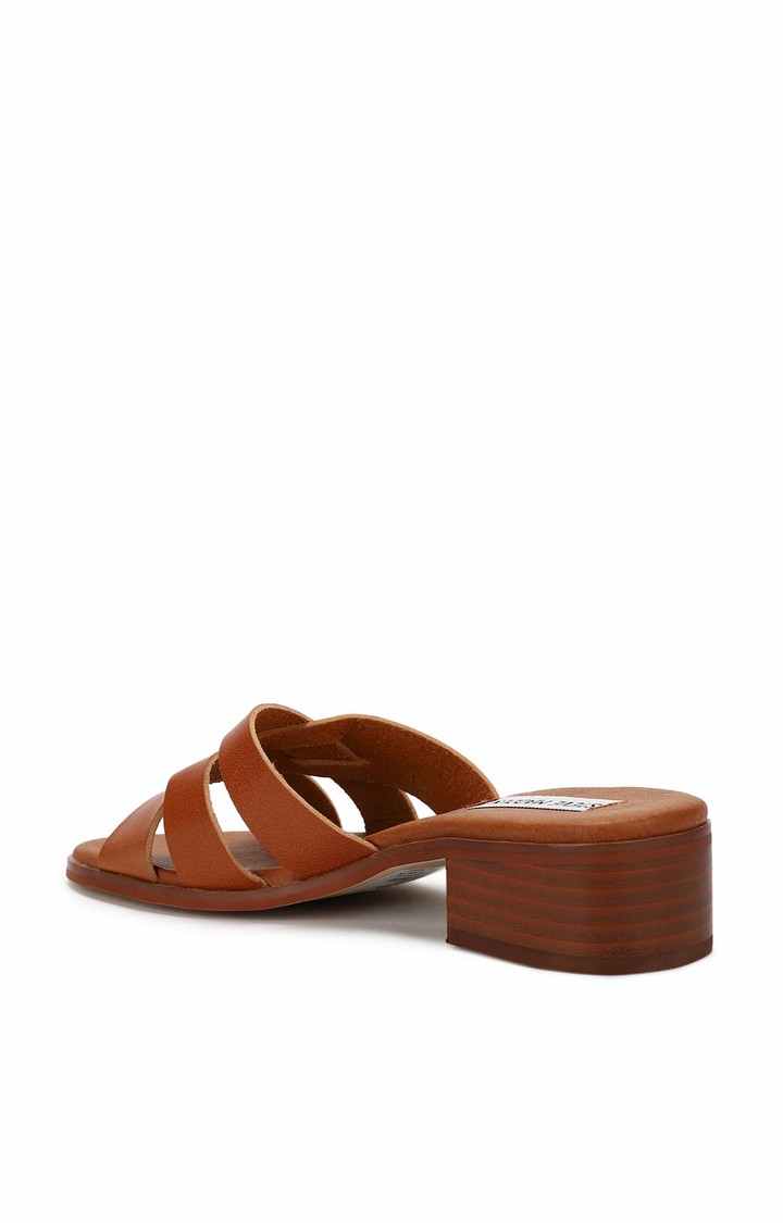 Dannie Brown Heel Sandals