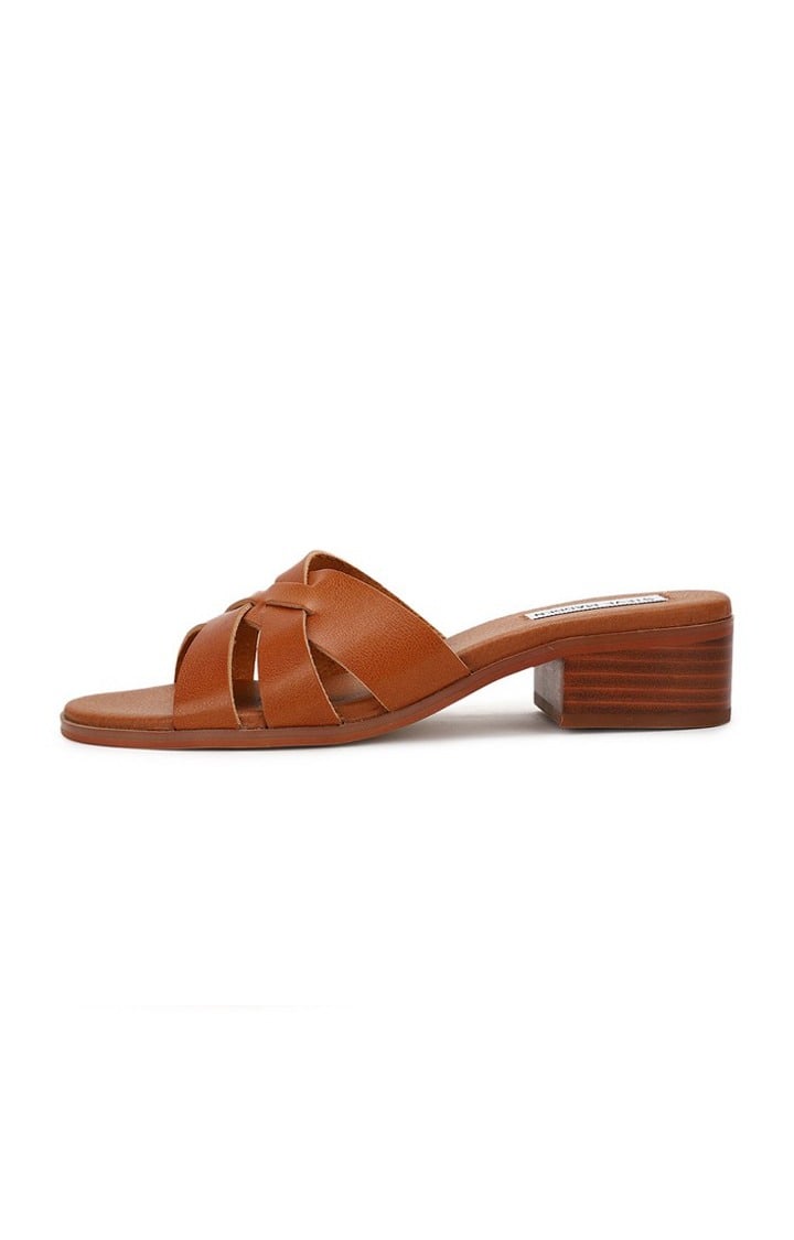 Dannie Brown Heel Sandals