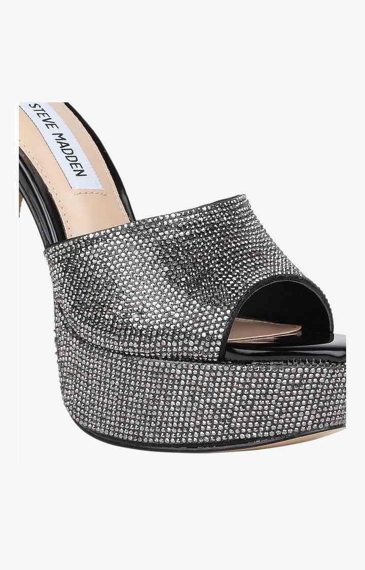 Innocent-R Black Heel Sandals