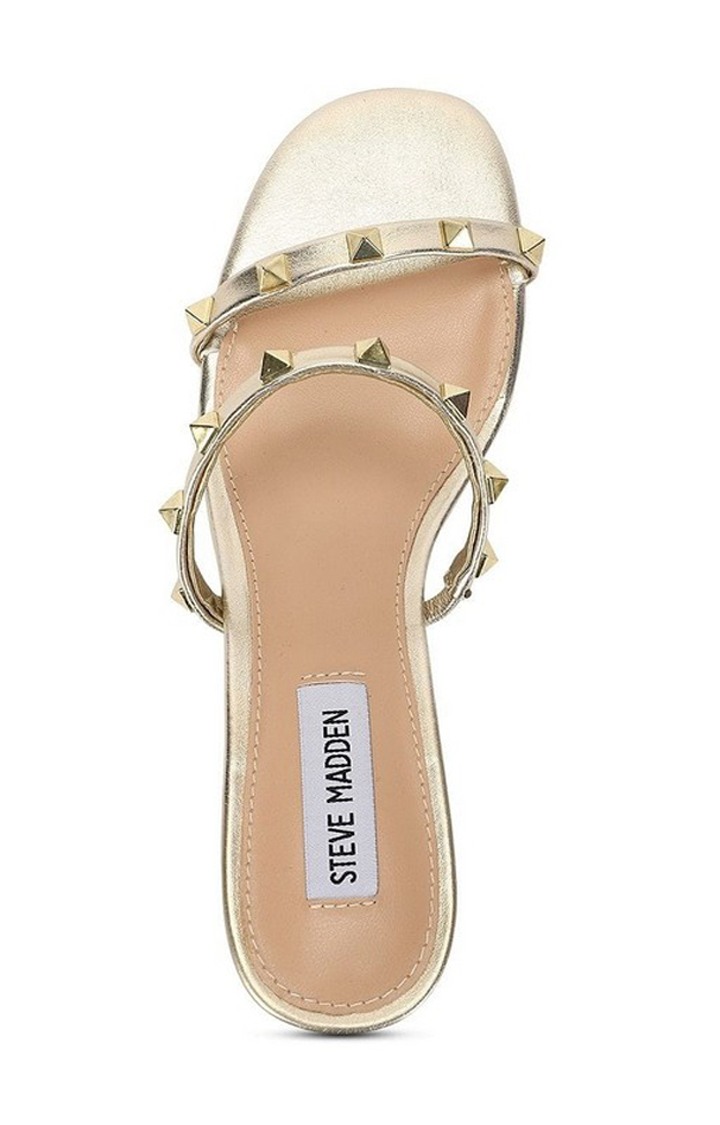 Isme Gold Heel Sandals