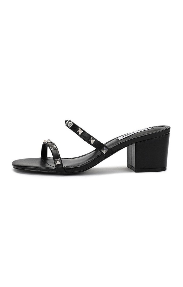 Isme Black Heel Sandals