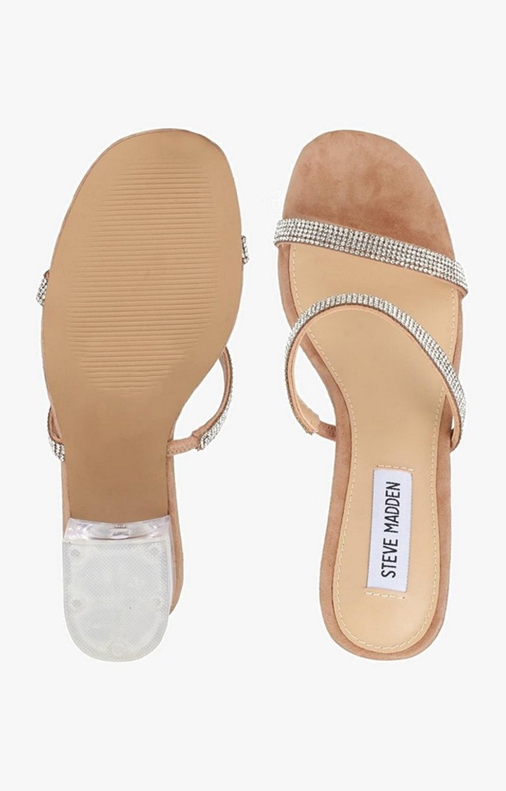 Issy-R Gold Heel Sandals