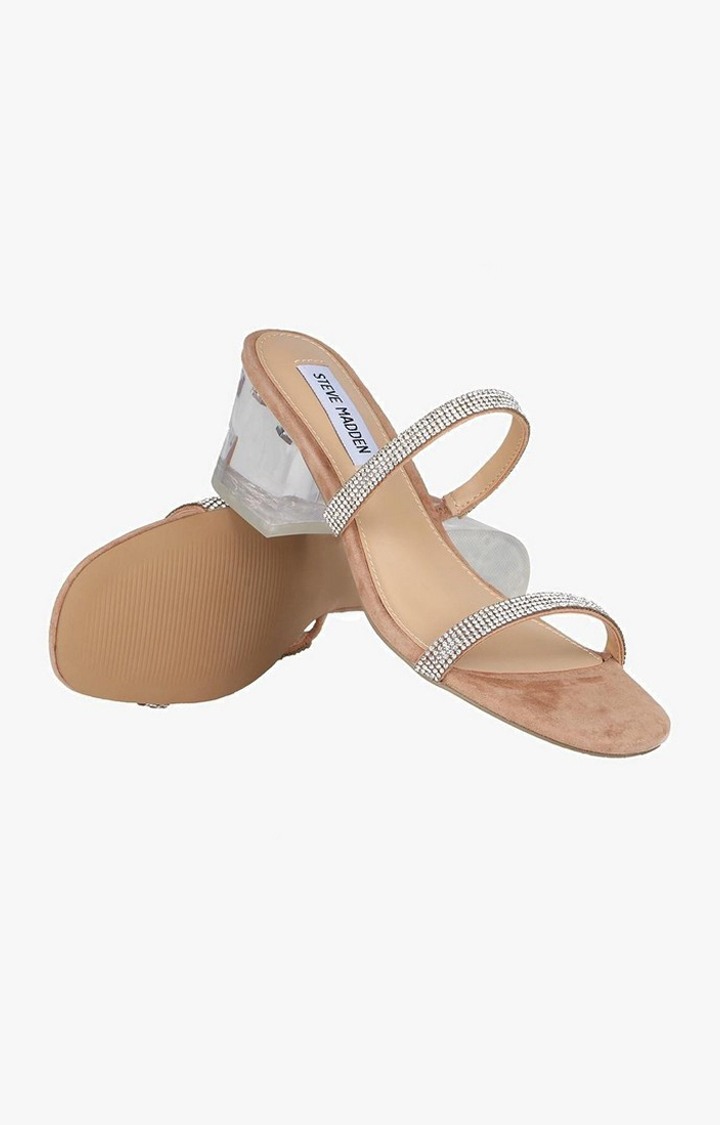 Issy-R Gold Heel Sandals