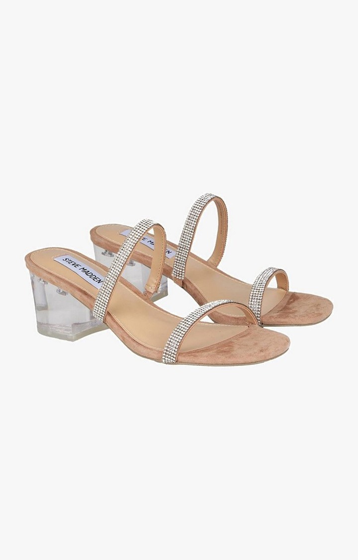 Issy-R Gold Heel Sandals