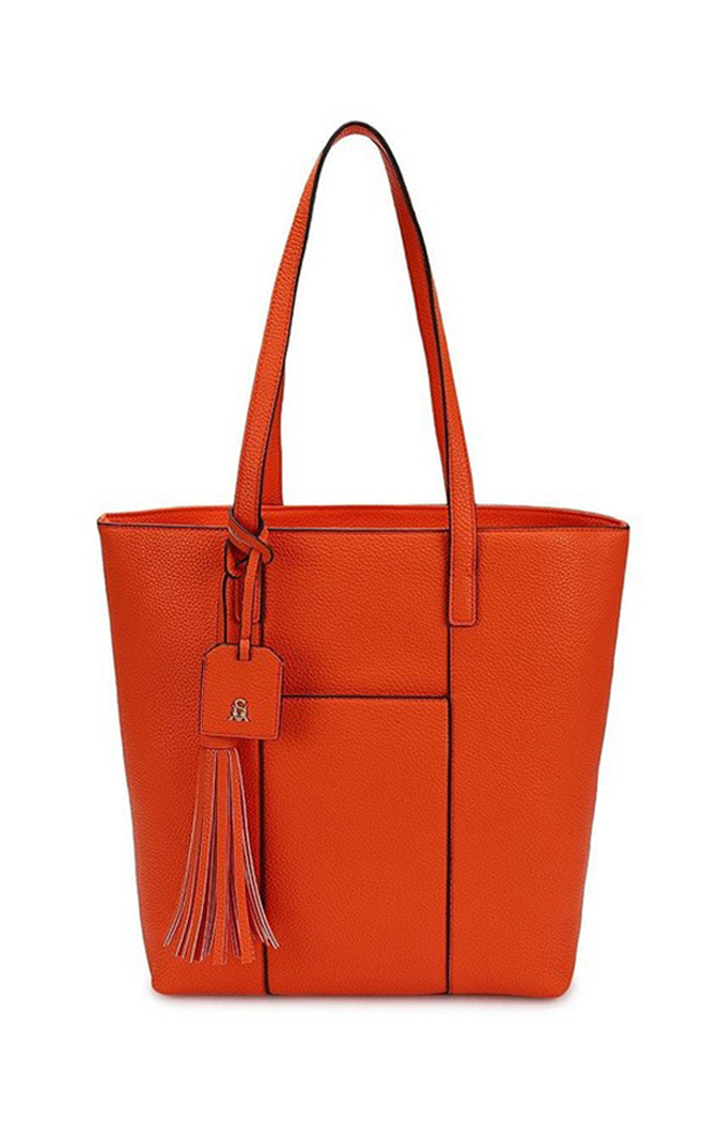 Bcampell Orange Handbags