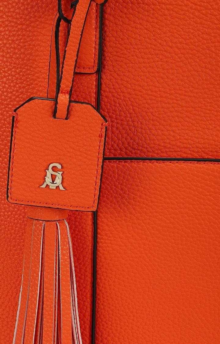 Bcampell Orange Handbags