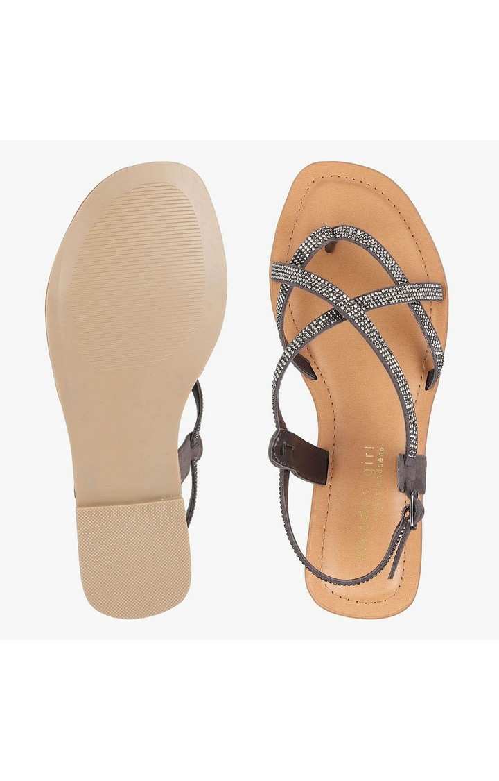Ayyla Metallic Flats