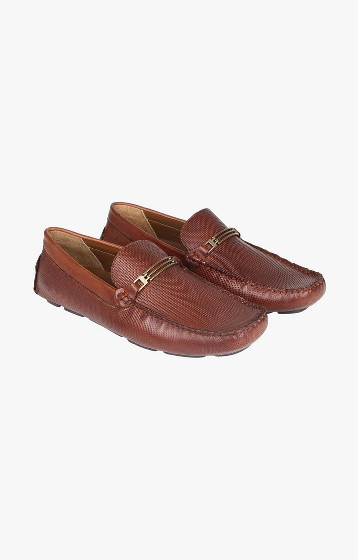 Sm-1120 Brown Driver Loafers