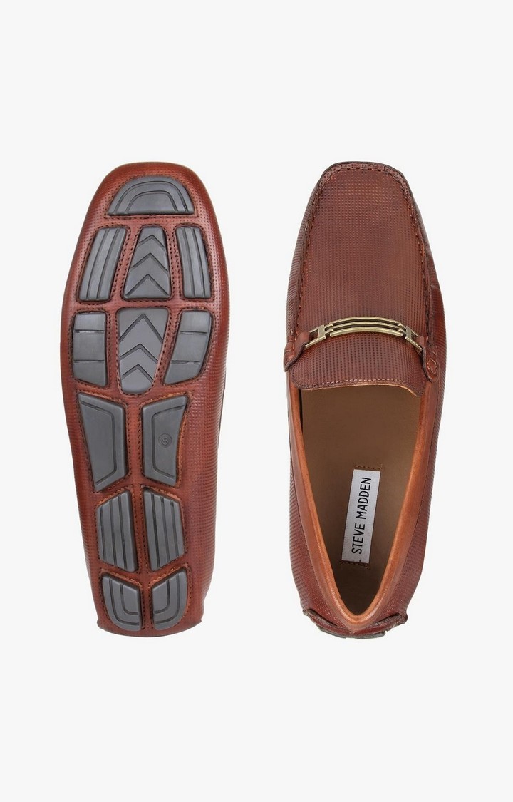 Sm-1120 Brown Driver Loafers