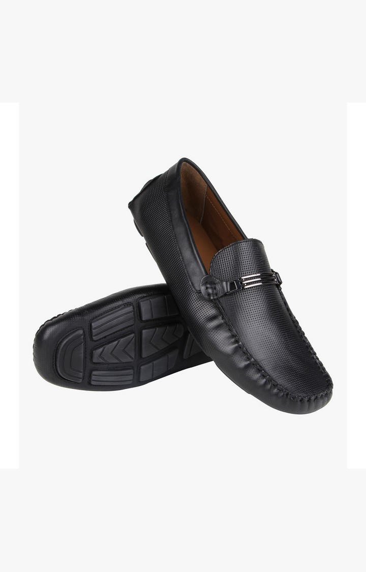 Sm-1120 Black Driver Loafers