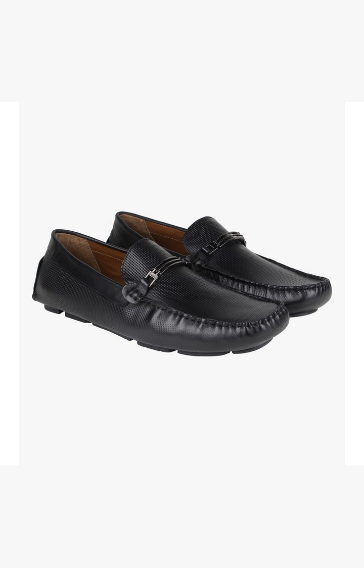 Sm-1120 Black Driver Loafers