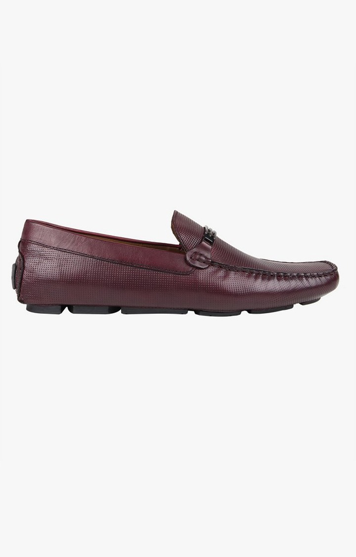 Sm-1120 Red Driver Loafers