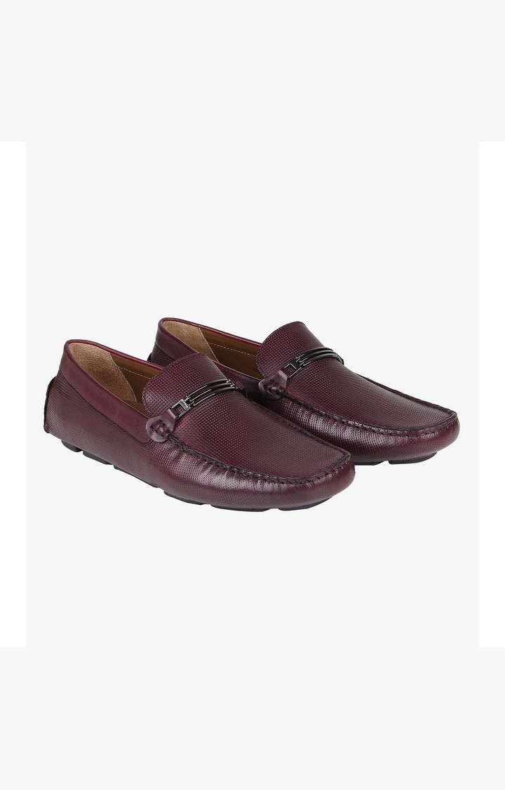 Sm-1120 Red Driver Loafers