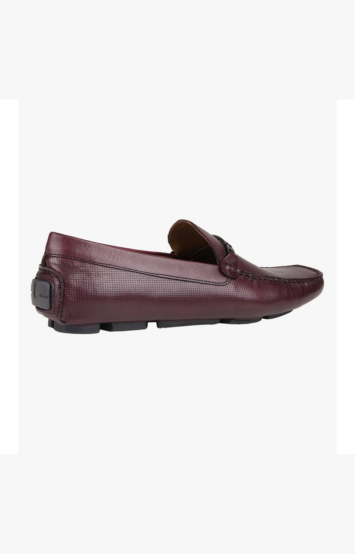 Sm-1120 Red Driver Loafers