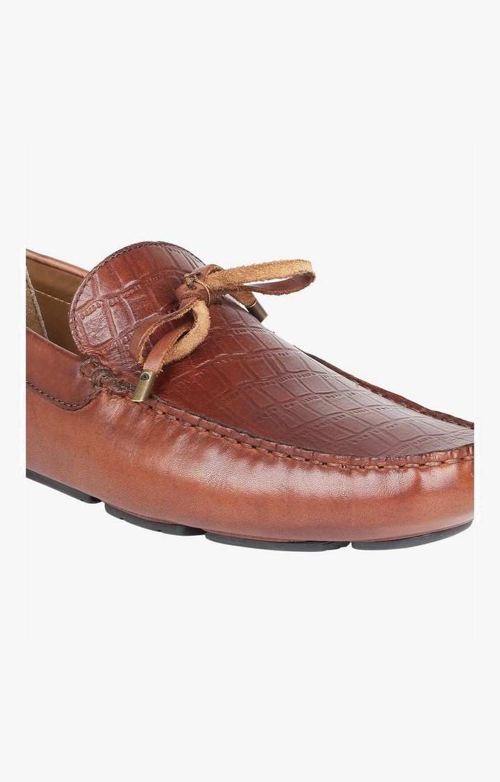 Sm-1121 Brown Driver Loafers