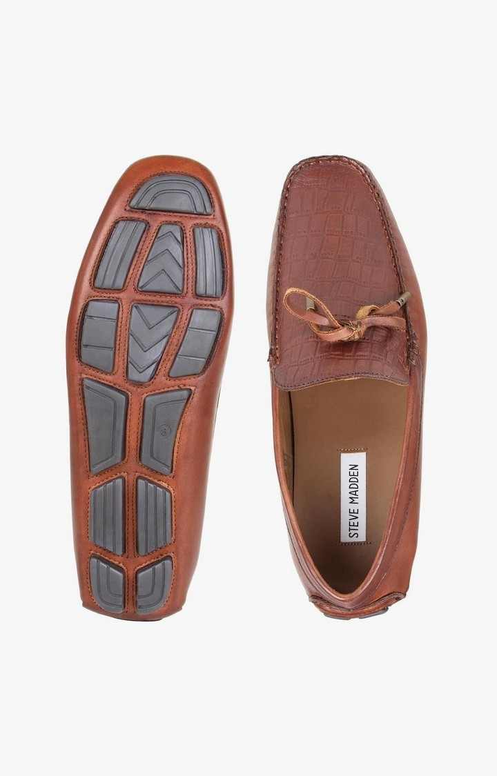 Sm-1121 Brown Driver Loafers