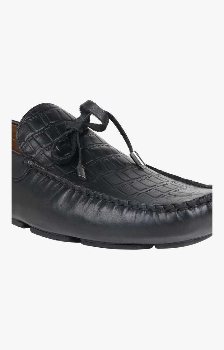 Sm-1121 Black Driver Loafers