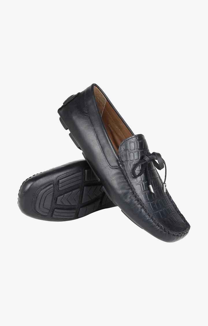 Sm-1121 Black Driver Loafers