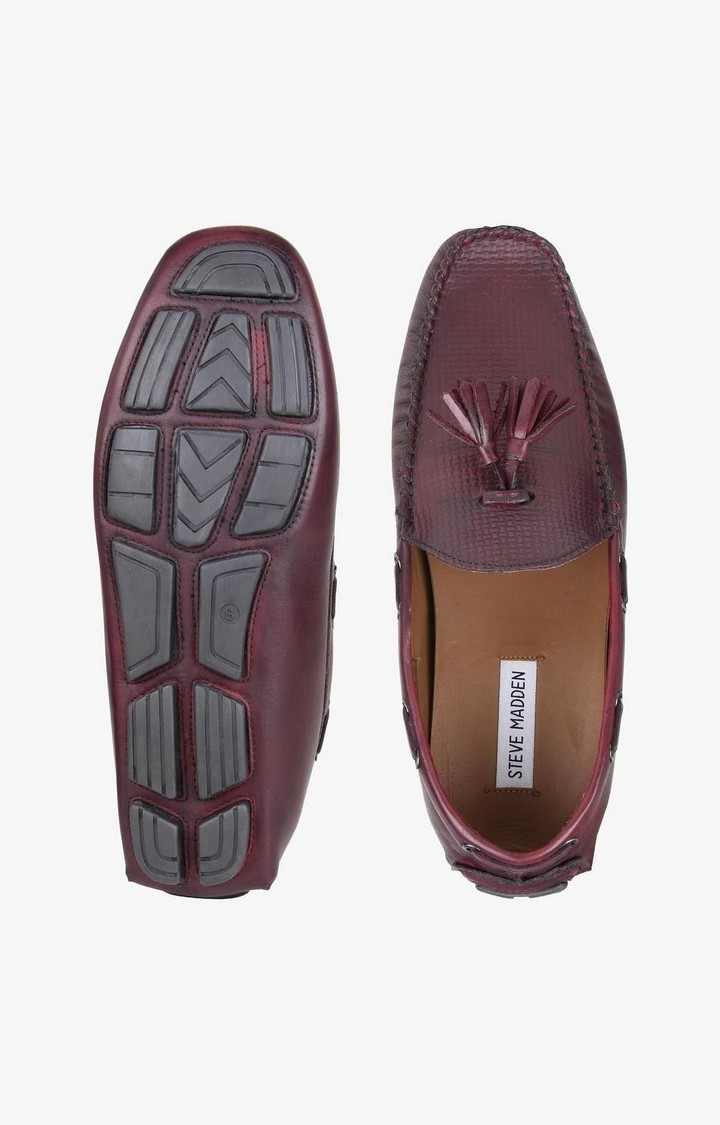 Sm-1122 Red Driver Loafers
