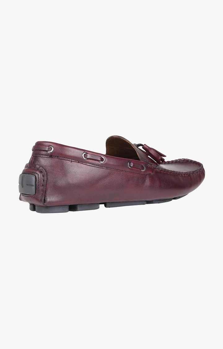 Sm-1122 Red Driver Loafers