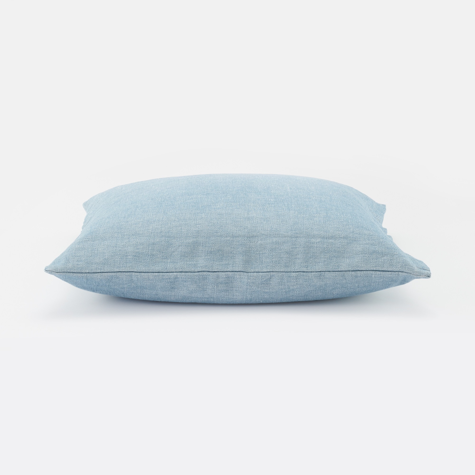 MUJI | COTTON HANDWOVEN CUSHION COVER BLUE