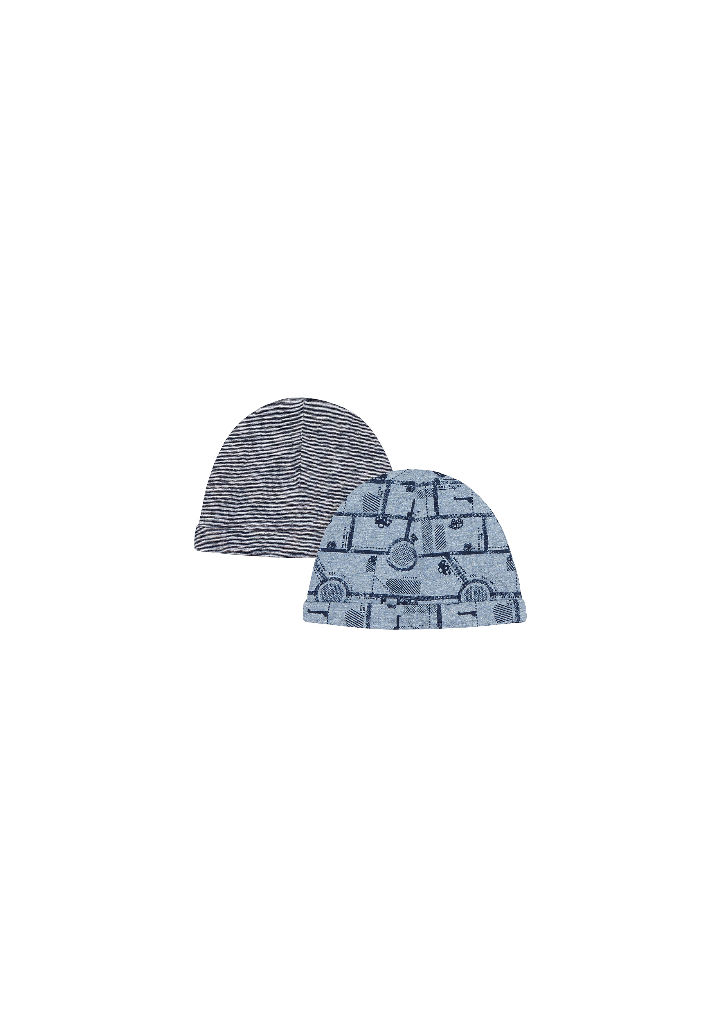 Mothercare | Boys Hats  - Pack Of 2 - Navy 0