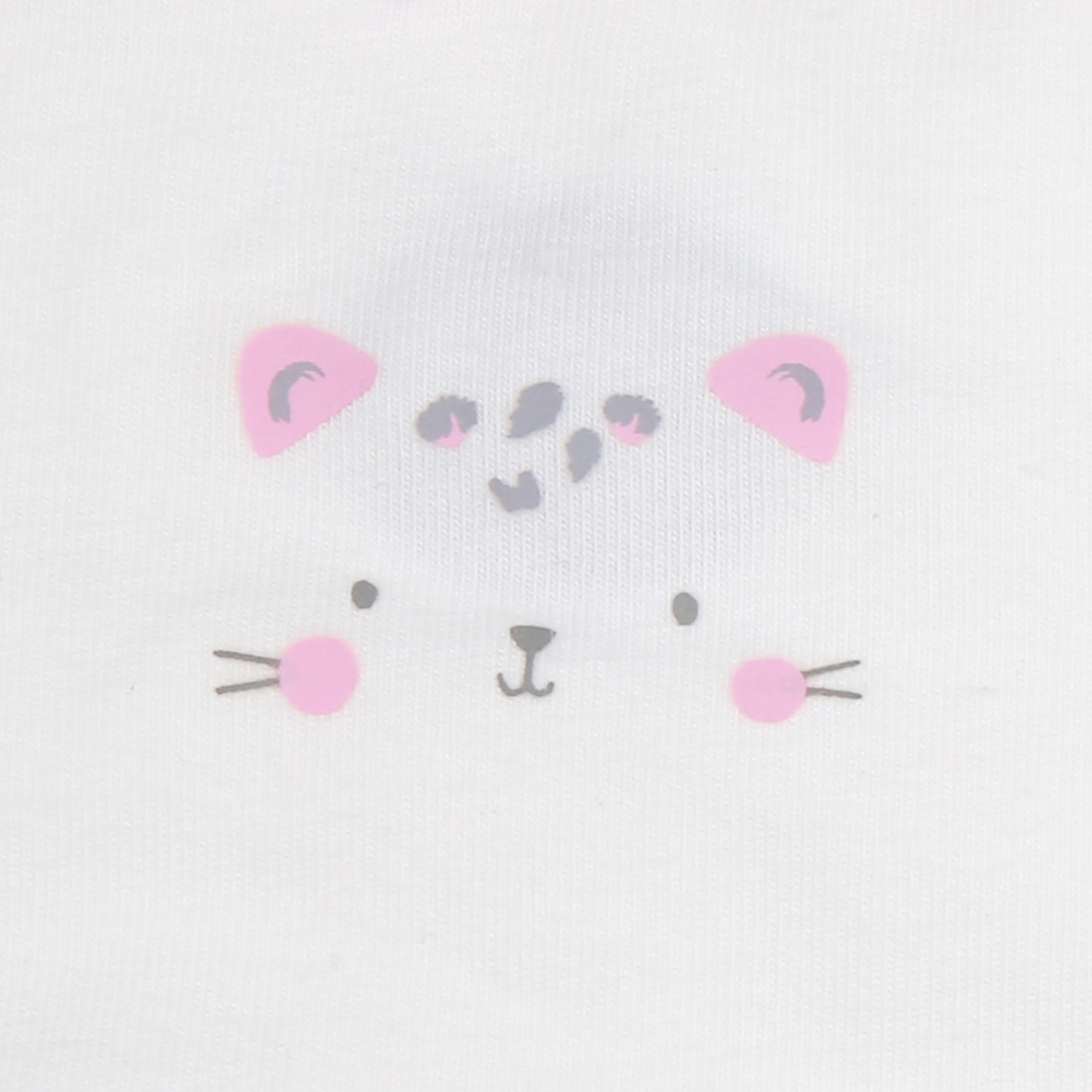 Girls Printed Briefs - Pack of 3 - Pink white