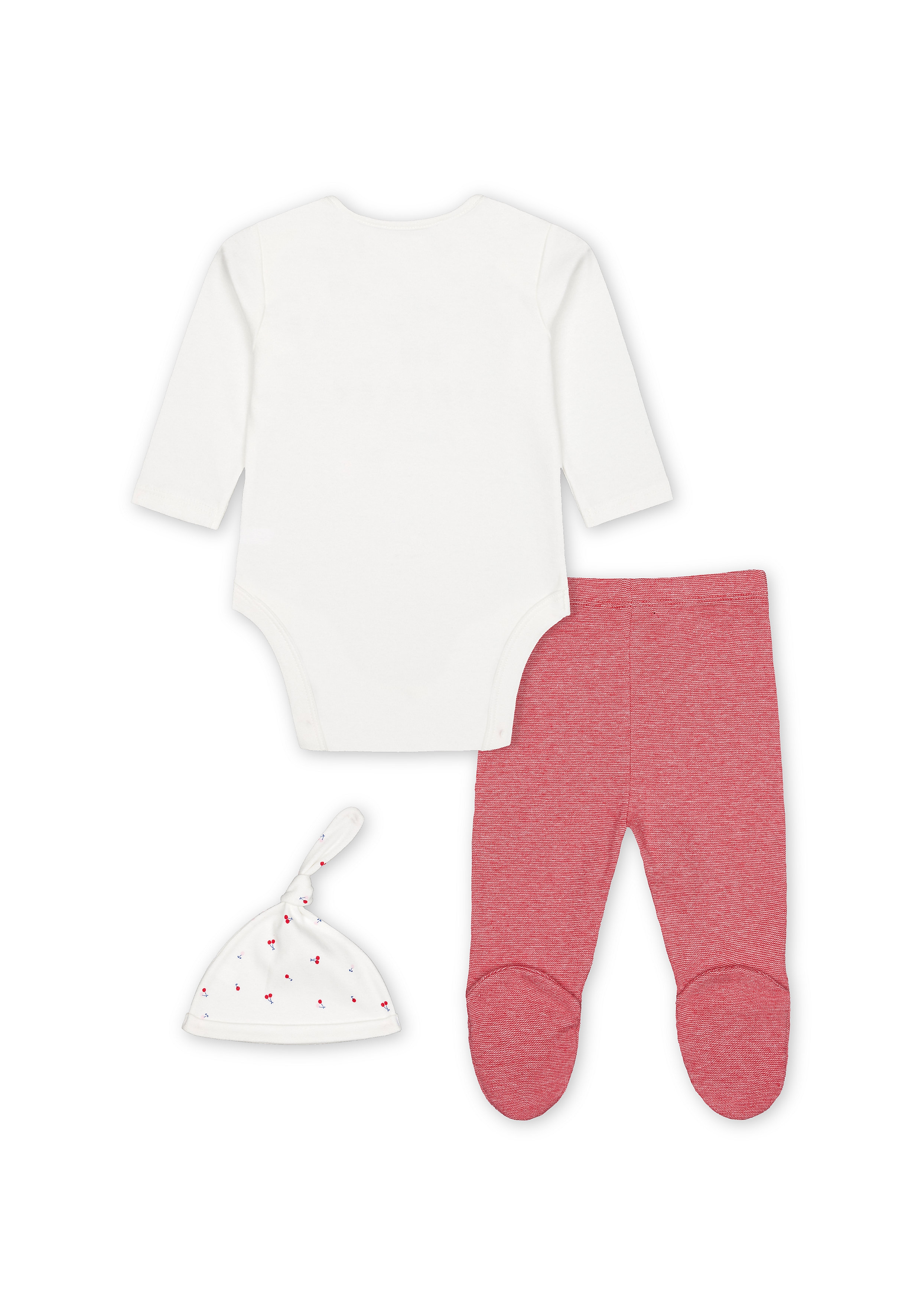 Mothercare | Girls Full Sleeves 3 Piece Set - Pink 1