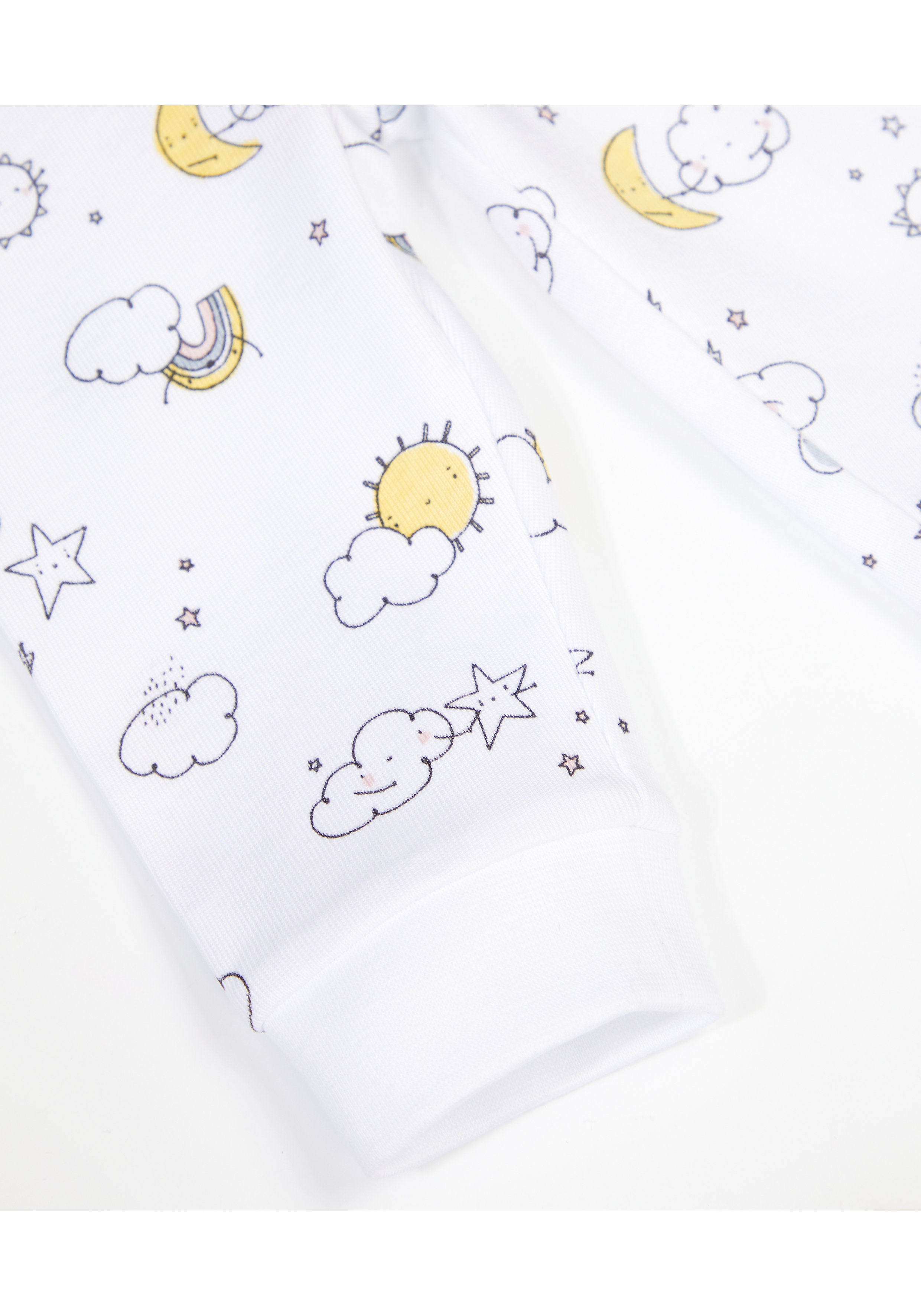 Mothercare | Unisex Full Sleeves Pyjama Sets - Pack Of 2 - Yellow 3