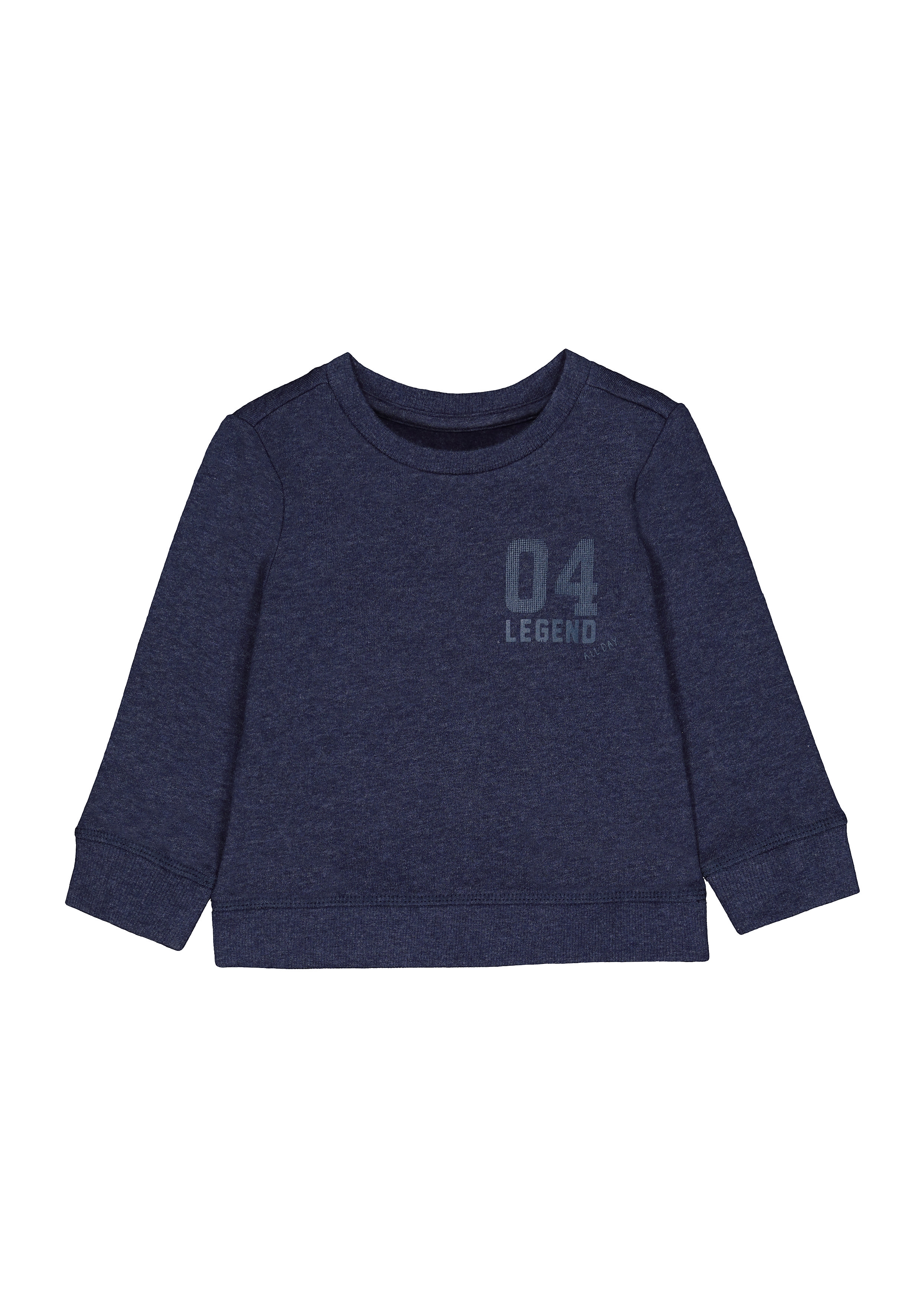 Mothercare | Boys Full Sleeves Sweatshirt Text Print - Navy 0