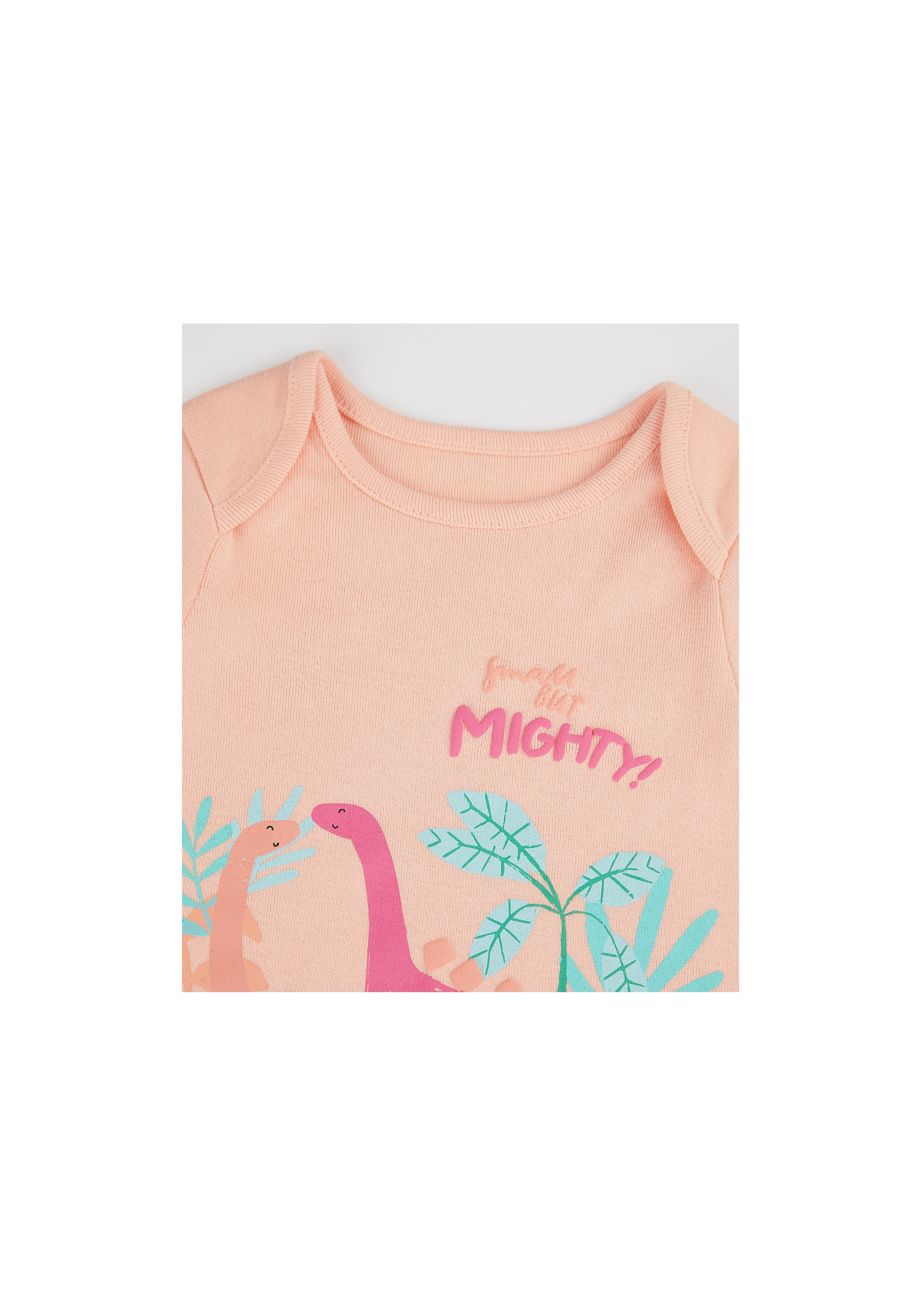 Mothercare | Girls Full Sleeves Pyjama Set Dino Print - Pack Of 2 - Multicolor 2