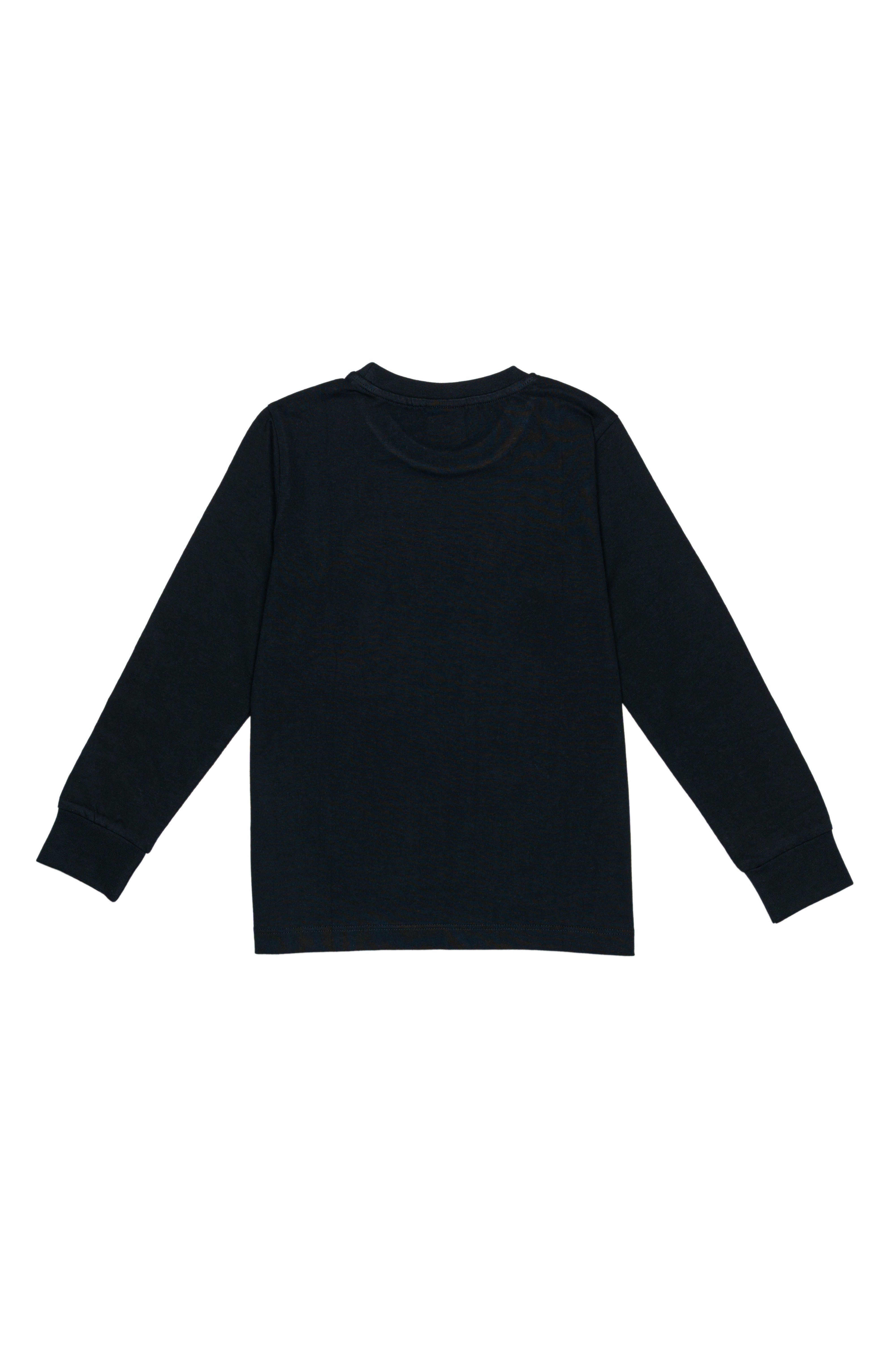 H by Hamleys Unisex Full Sleeves T-Shirt Chest Print-Black