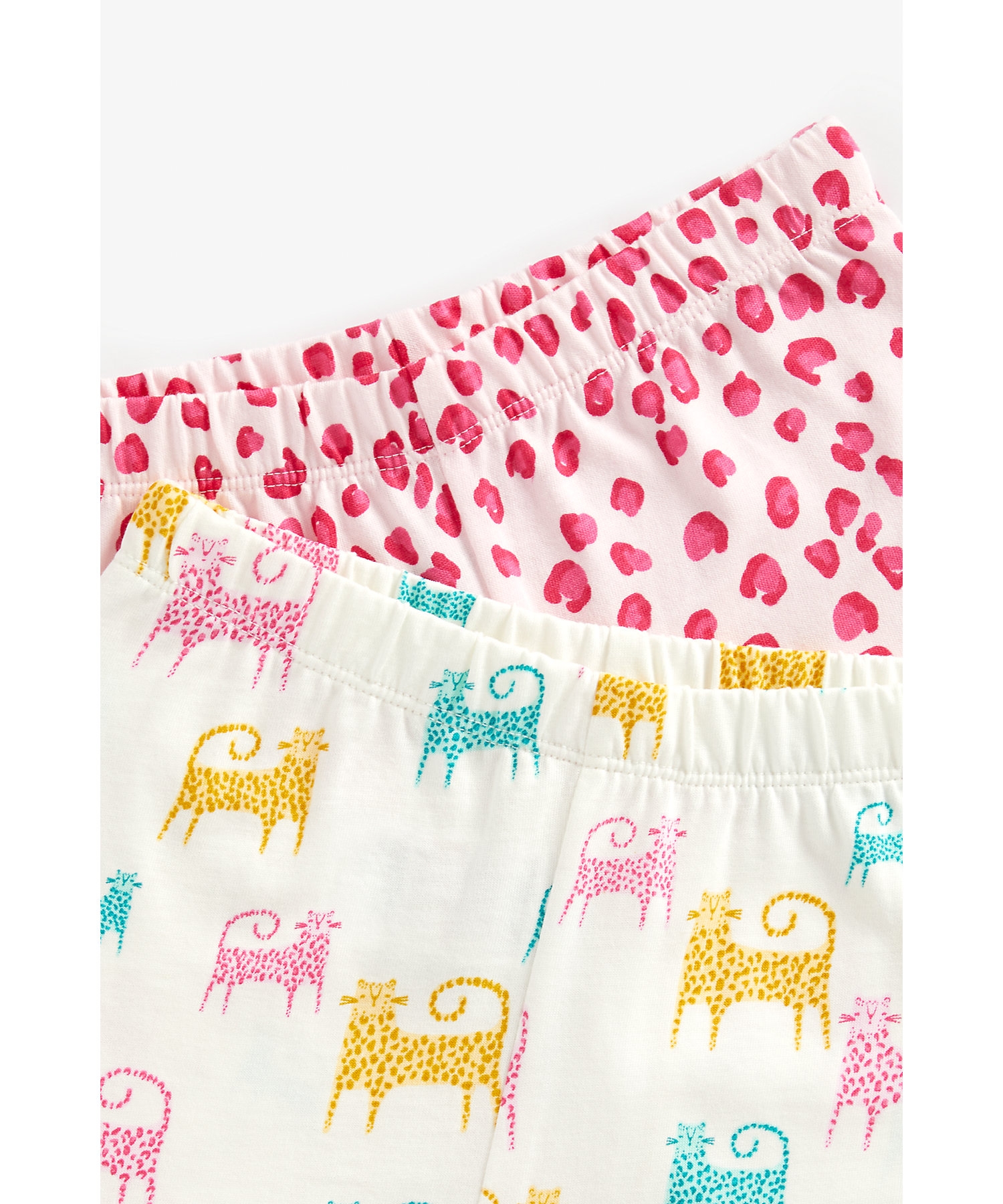 Mothercare | Girls Full Sleeves Pyjama Set Leopard Print - Pack Of 2 - Multicolor 3
