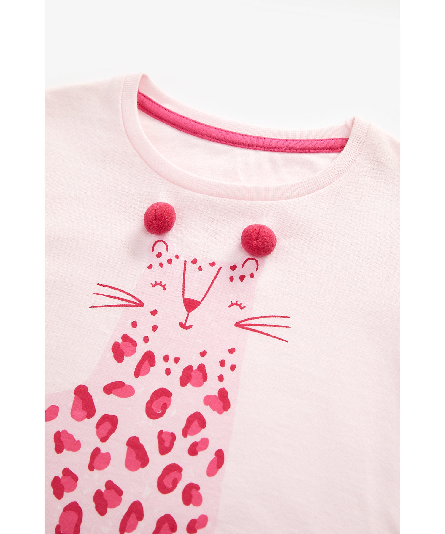 Mothercare | Girls Full Sleeves Pyjama Set Leopard Print - Pack Of 2 - Multicolor 2
