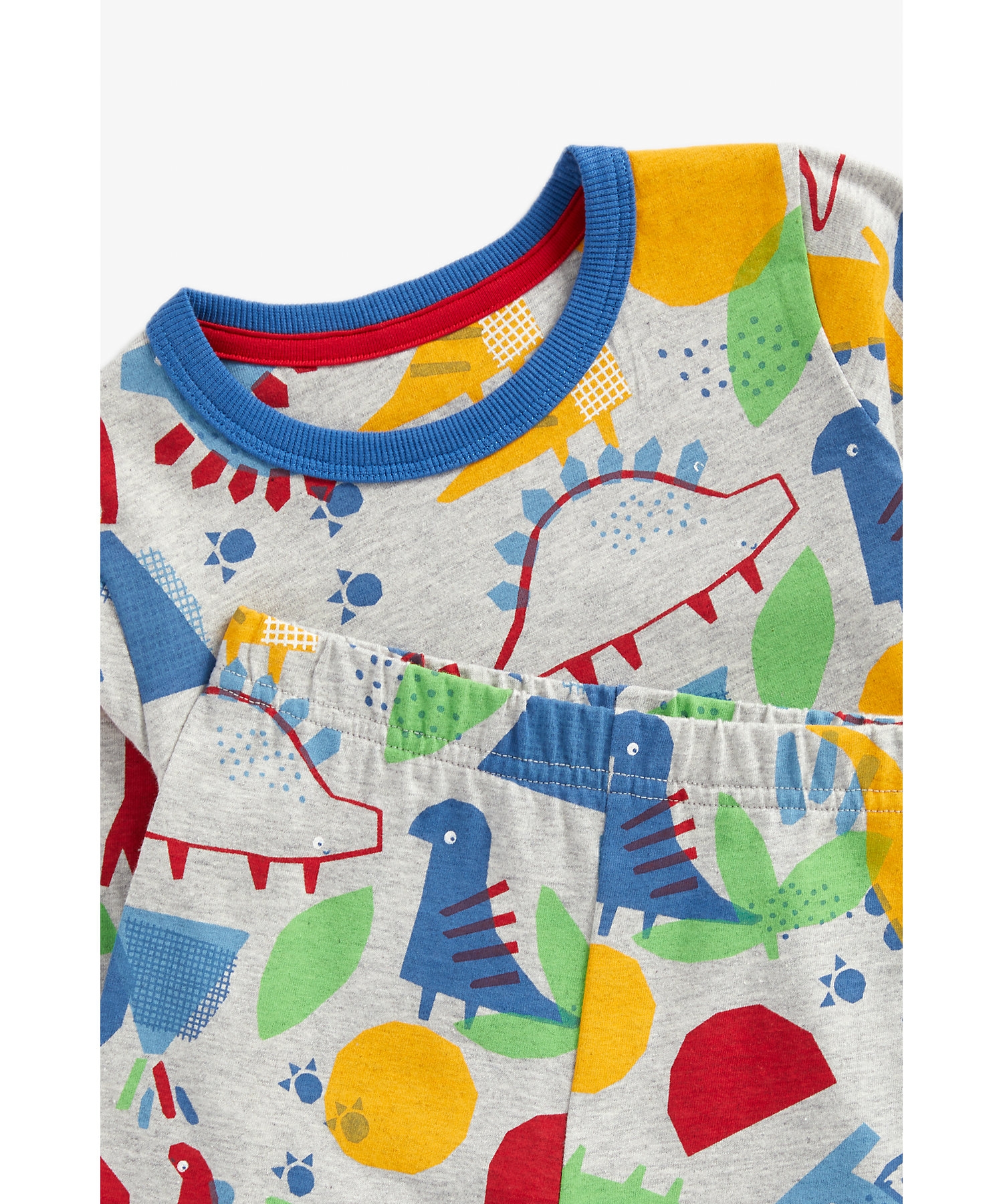 Mothercare | Boys Full Sleeves Pyjama Set Dino Print - Multicolor 3