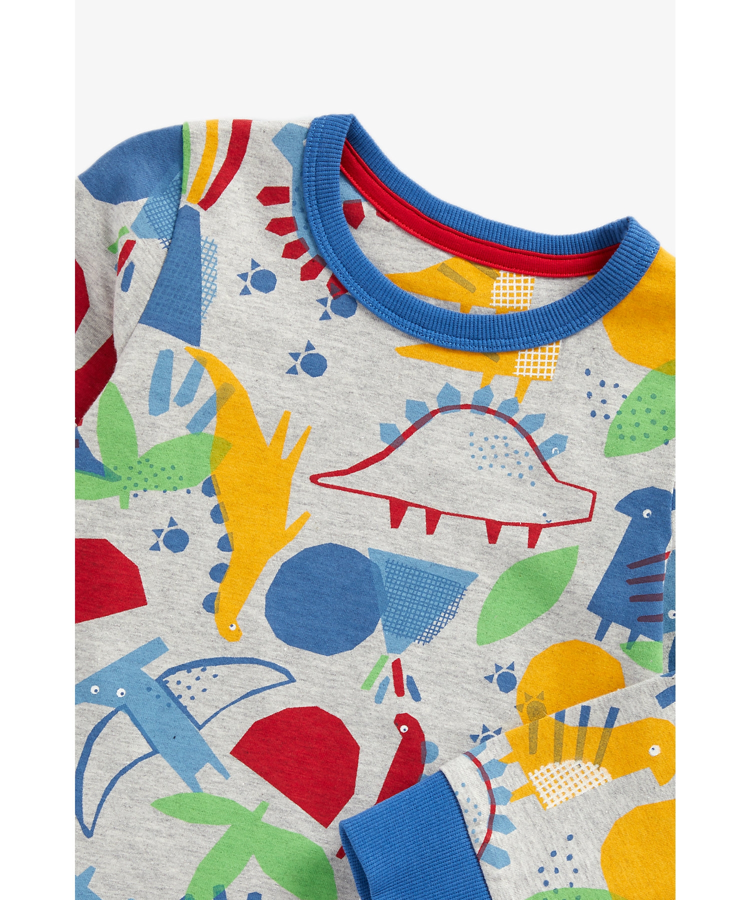 Mothercare | Boys Full Sleeves Pyjama Set Dino Print - Multicolor 2