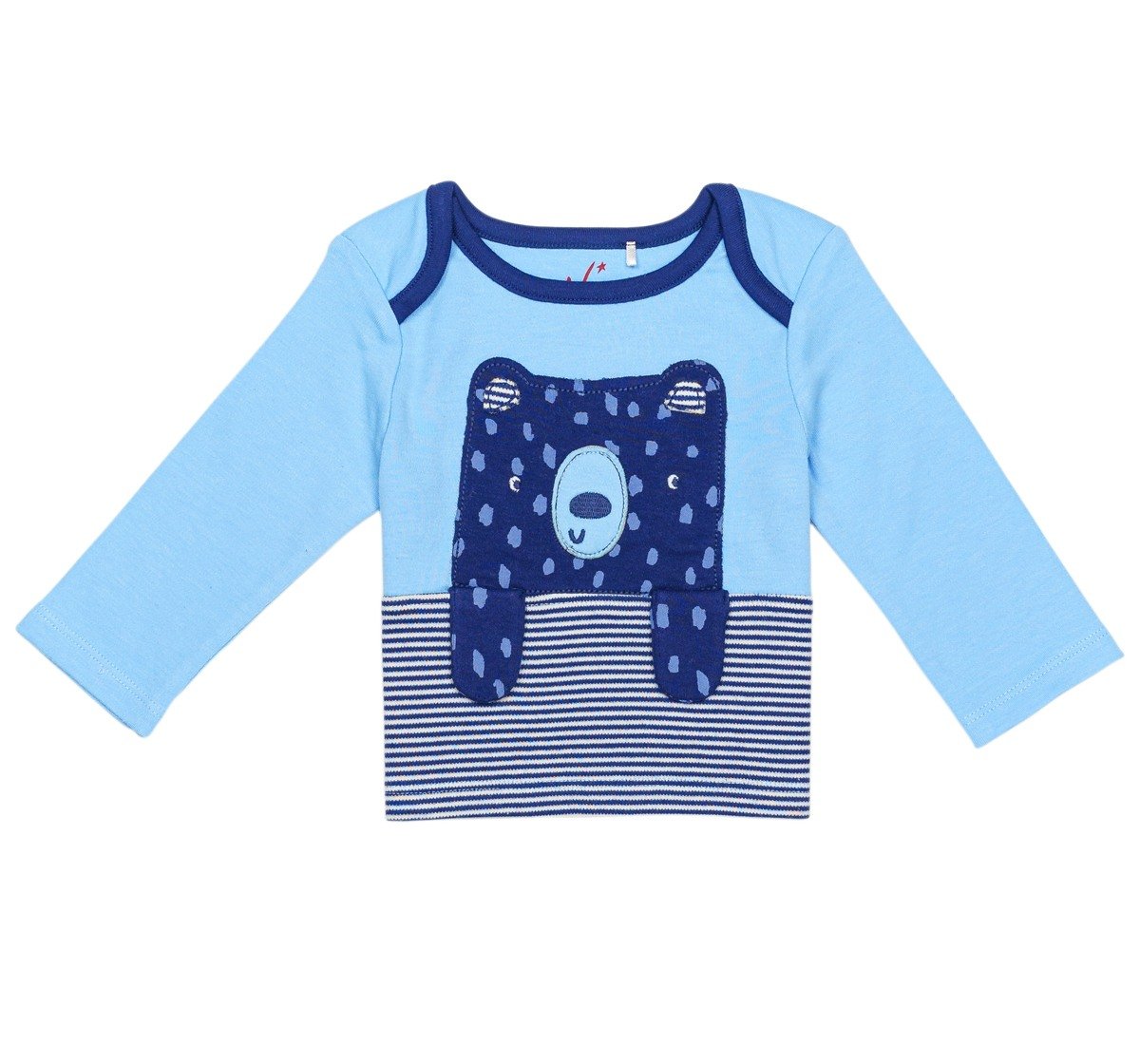 H by Hamleys Boys Full Sleeves Joggers and T-Shirt Set - Multi