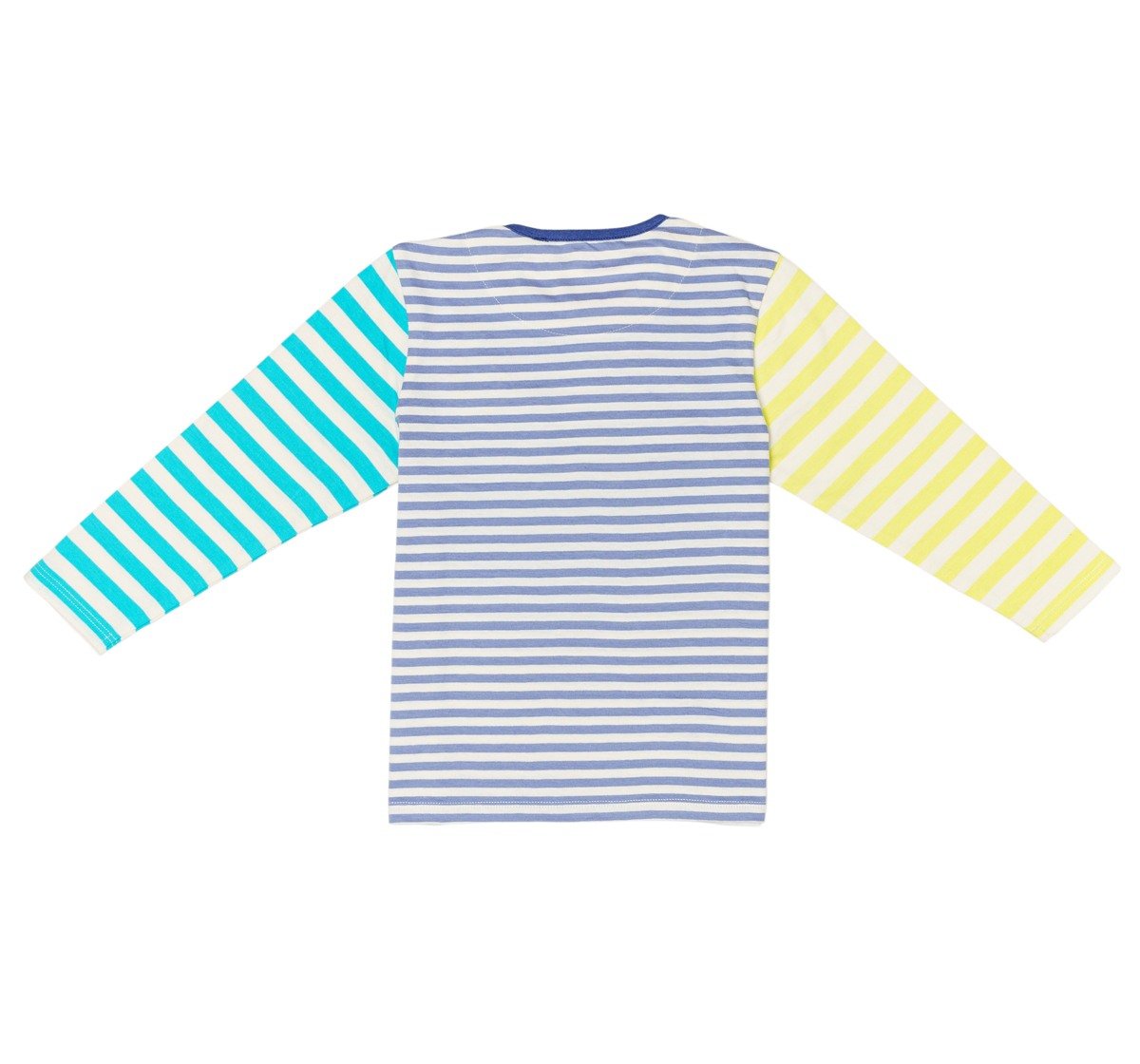 H by Hamleys Boys 100% Cotton Full Sleeves T-Shirt - Multi