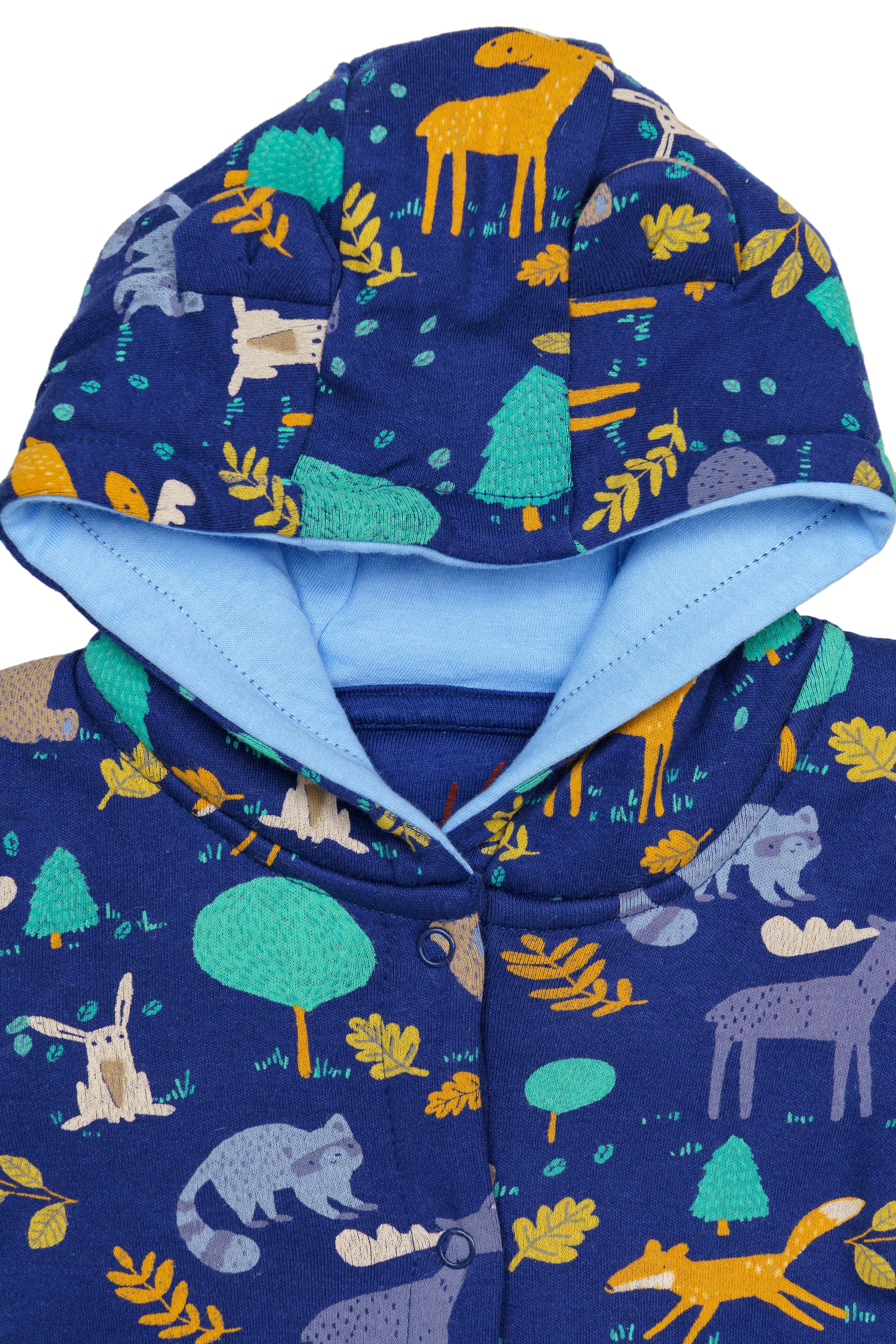 H by Hamleys Boys Full Sleeves Sleepsuit - Multi