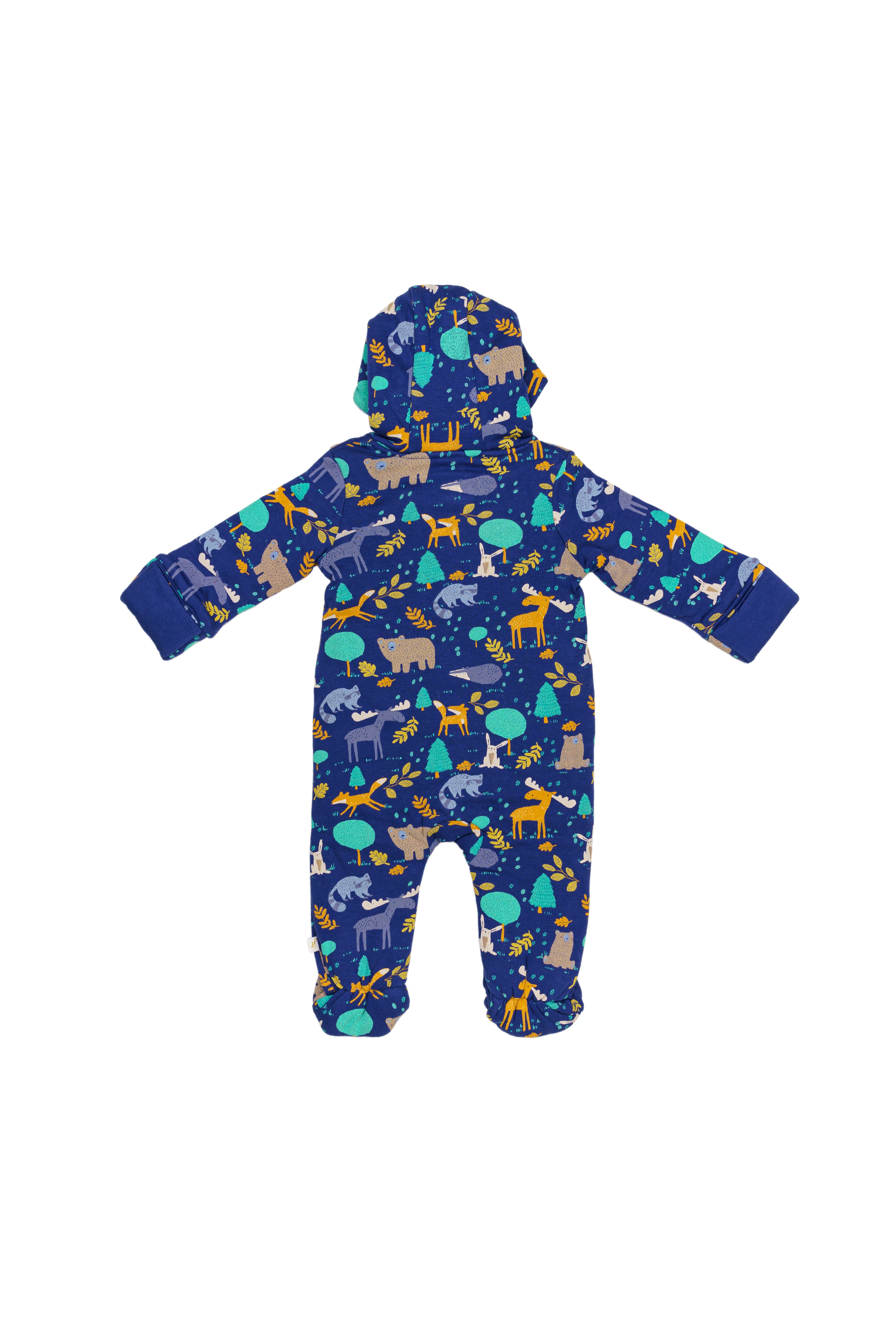 H by Hamleys Boys Full Sleeves Sleepsuit - Multi